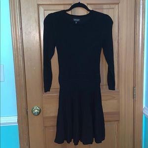 Top shop black sweater dress